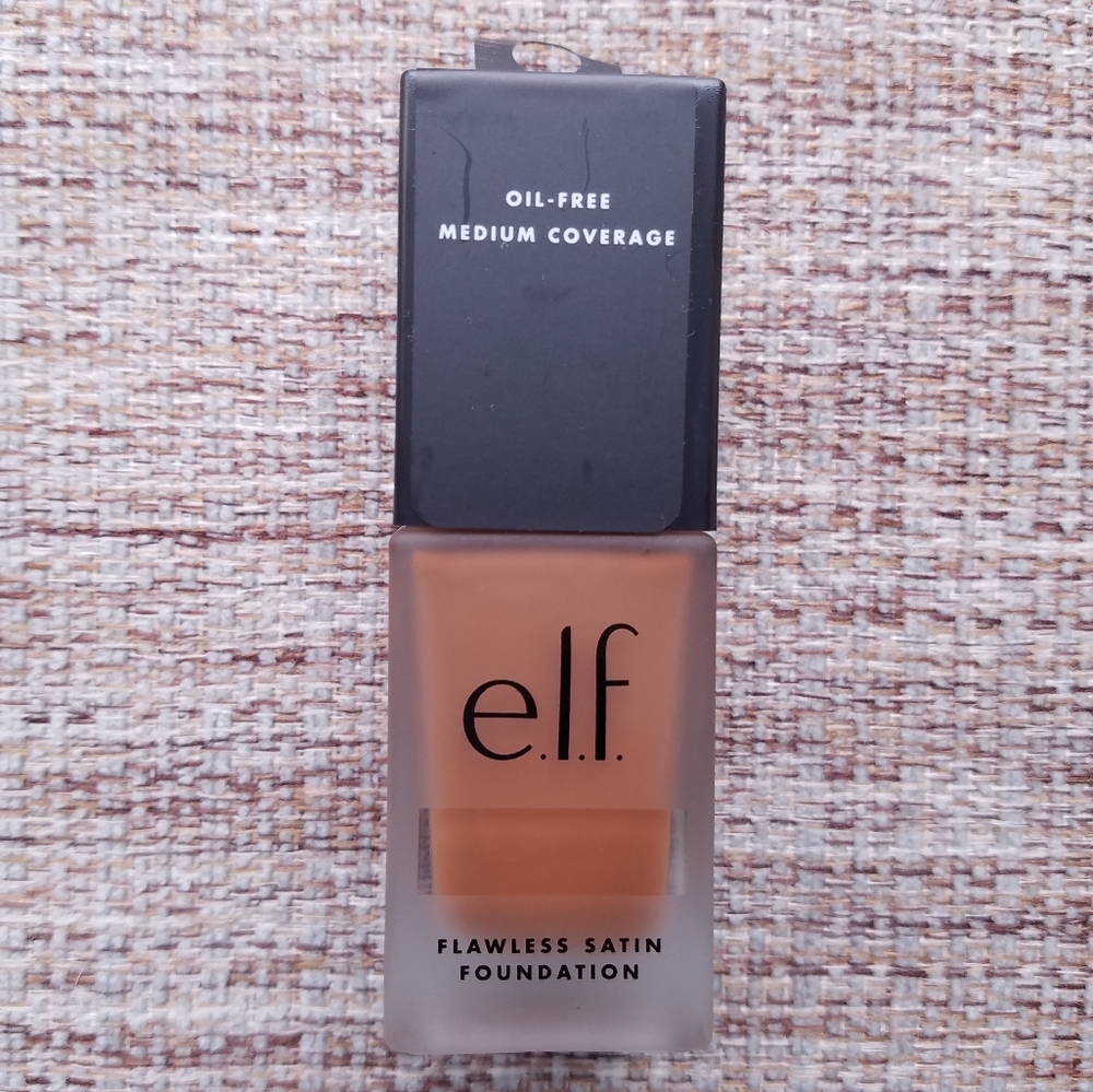 💋 4 for $12 ELF Chocolate Flawless Satin Foundation e.l.f. 560 #81387, New